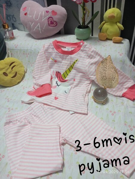 Pyjama Licorne Bébé 3-6 Mois