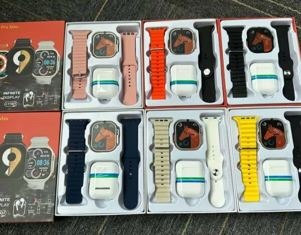 Montre connectée avec accessoires