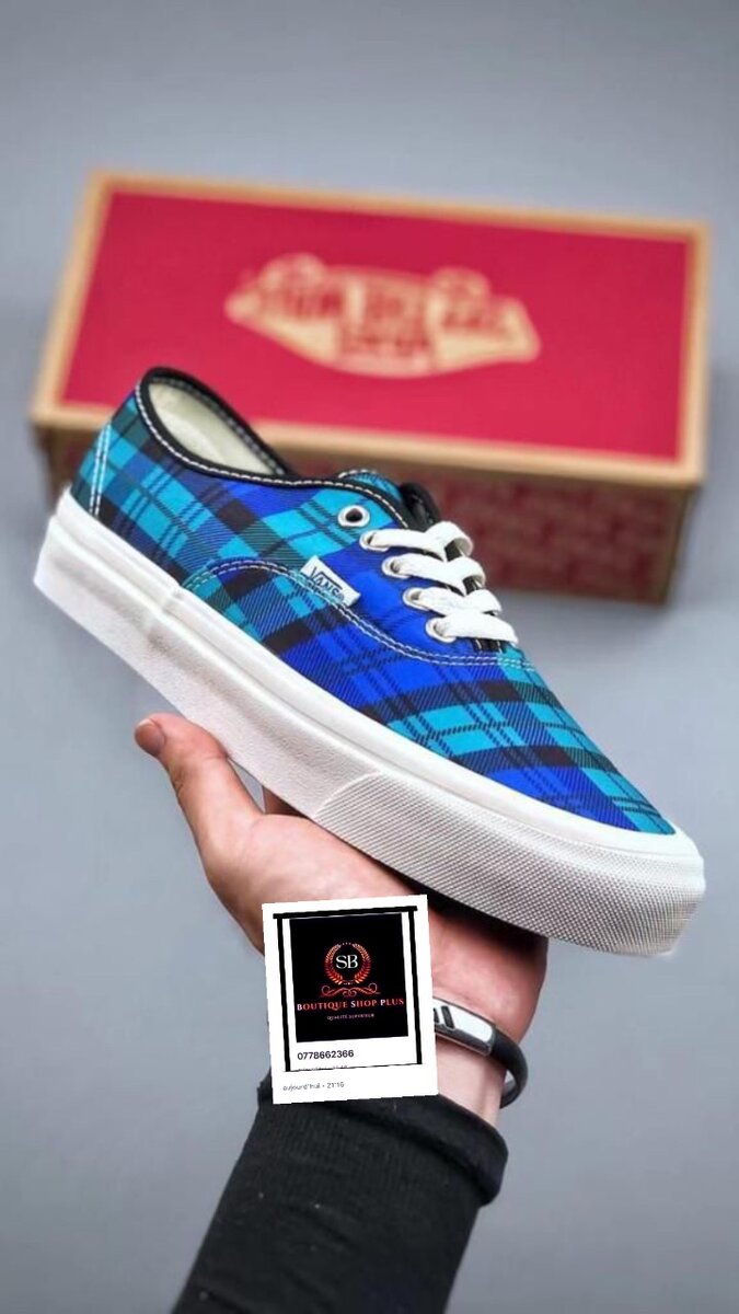 Basket vans authentique avec sa boîte