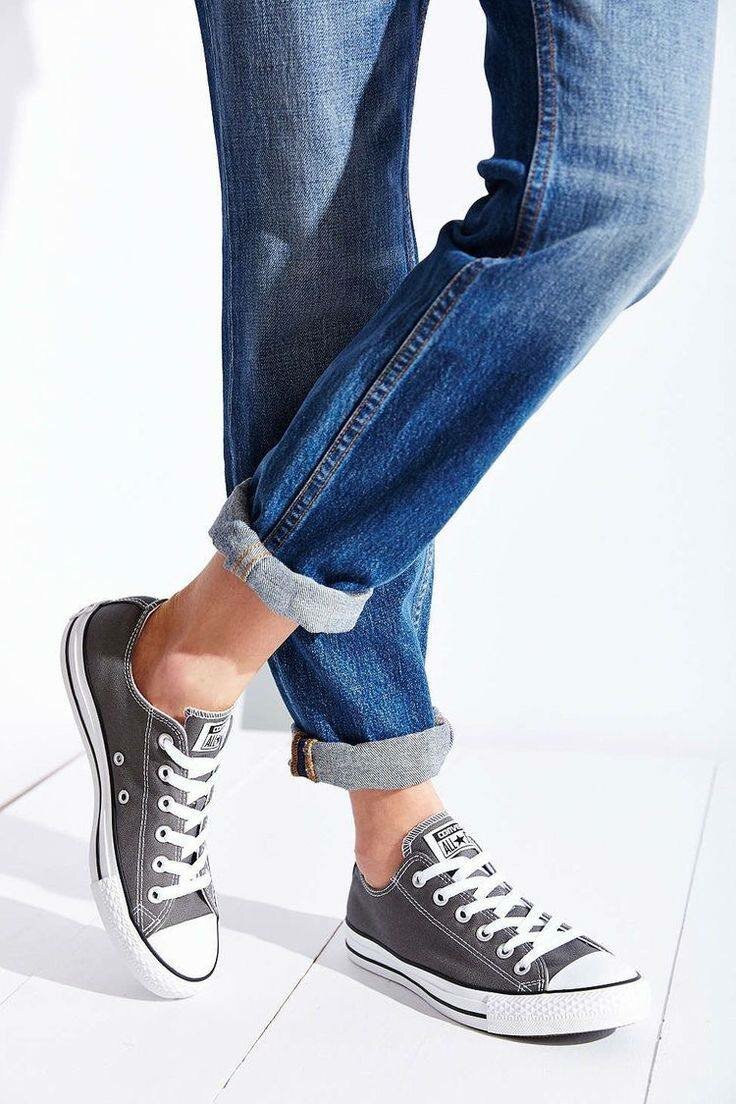 Converse Gray Low Sneakers
