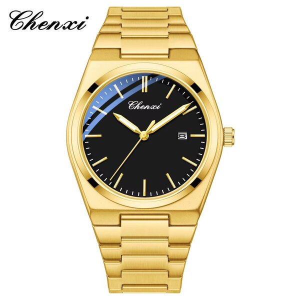 Montre élégante Chenxi or