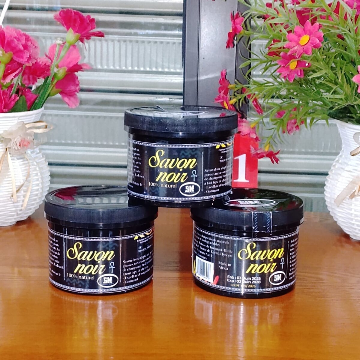 Savon Noir Naturel 100%