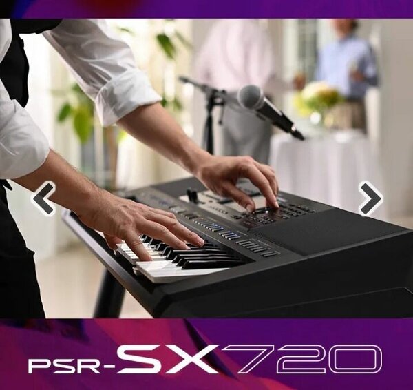 Clavier électronique Yamaha PSR-SX720