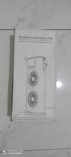 Ventilateur pulvérisateur double
