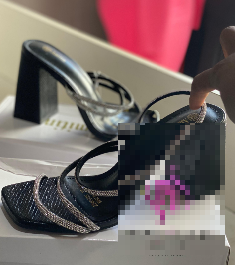 glitter sandals in stock