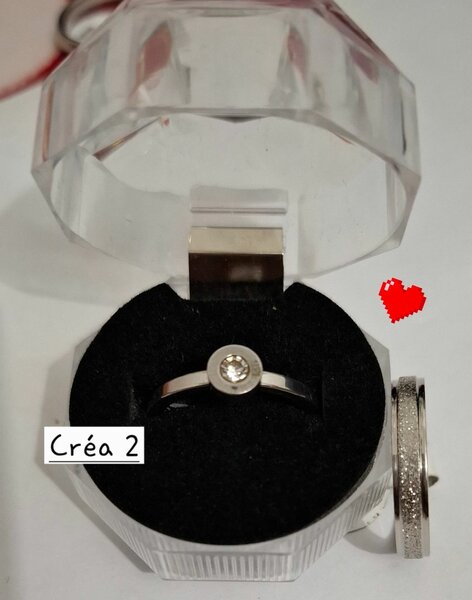 Bague en Argent Élégante