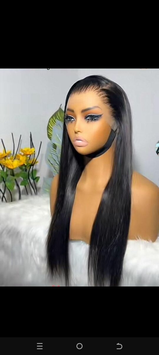 Perruque Lace Front Lisse 24"