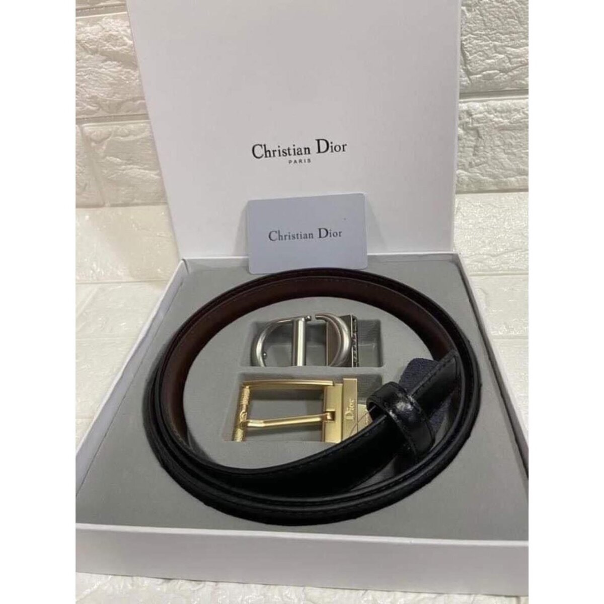 Ceinture double irréversible