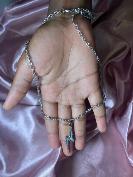 Lightning necklace for MEN.