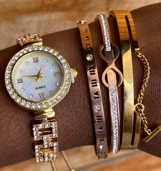 The Bracelet are Stainless Steel