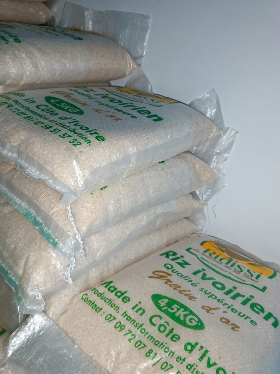 Riz Ivoirien 4.5KG Haute Qualité