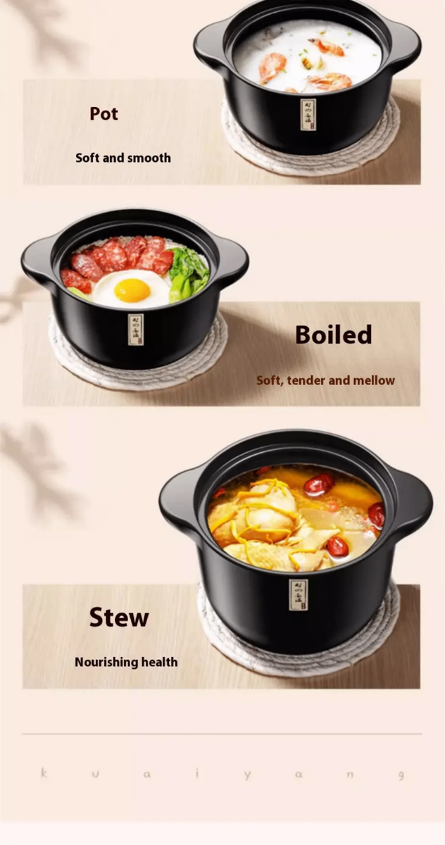 Ceramic cooking pot