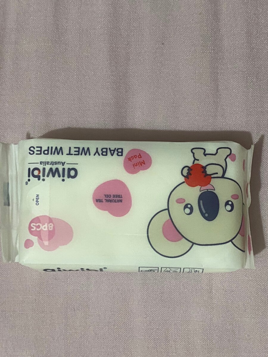 Lingettes humides bébé