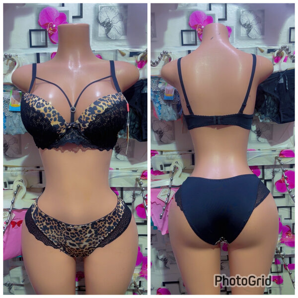 Ensemble lingerie glamour femme