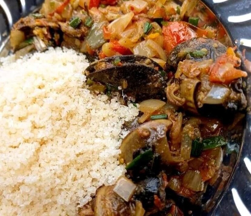 Ragoût d'escargots épicé