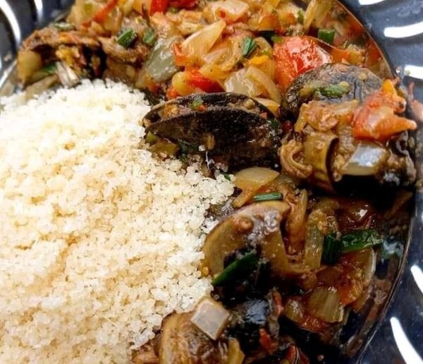 Ragoût d'escargots épicé