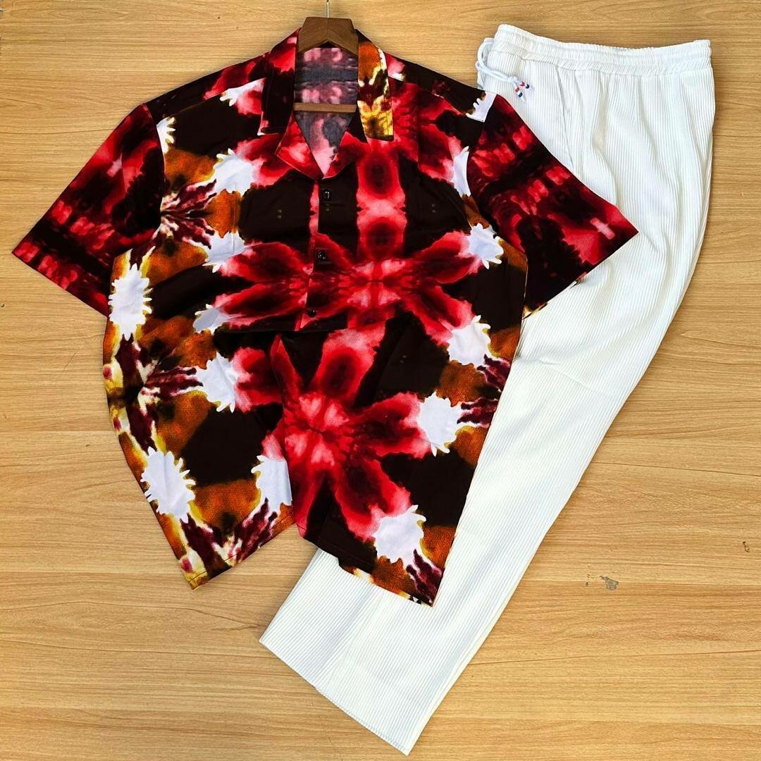 Solid fashion top and down