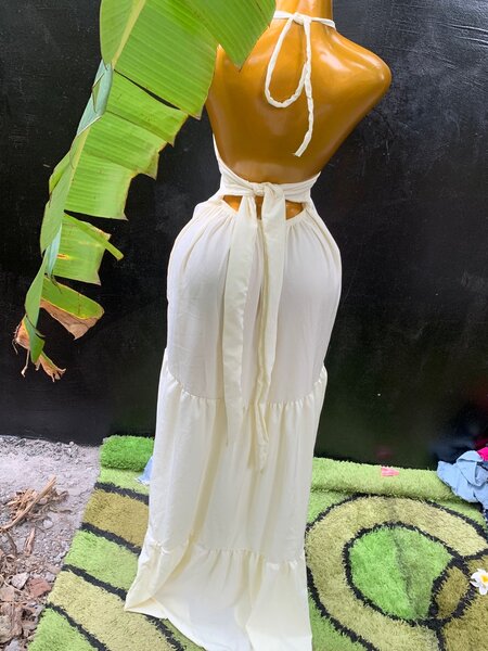 Robe Maxi Dos Nu Élégante