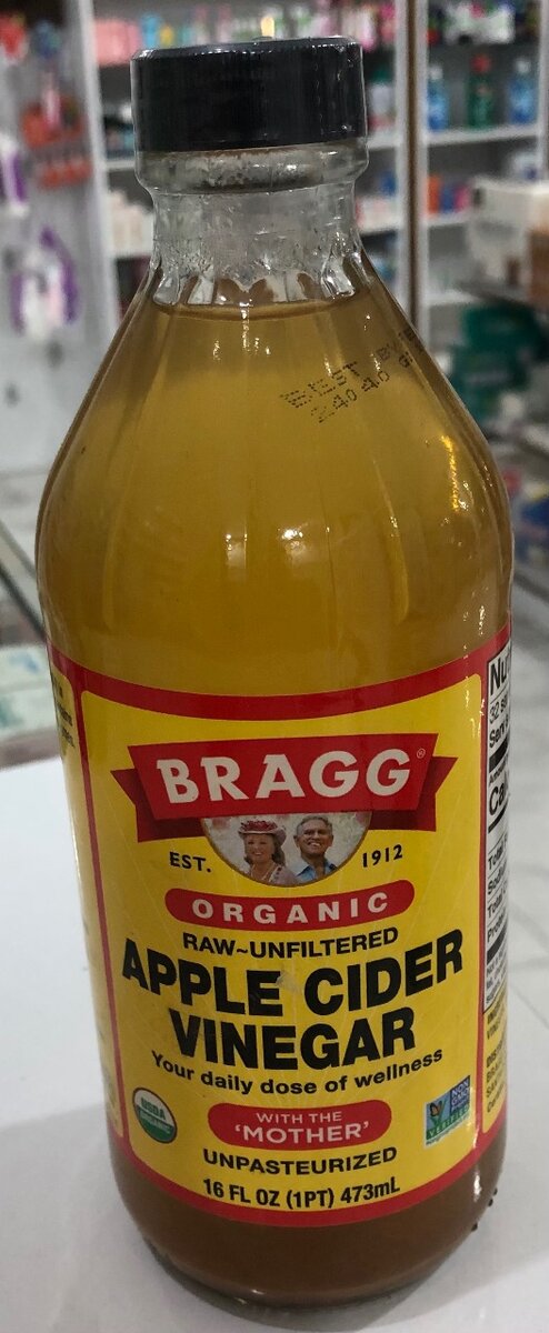 APPLE CIDER VINEGAR BRAGG 473ML