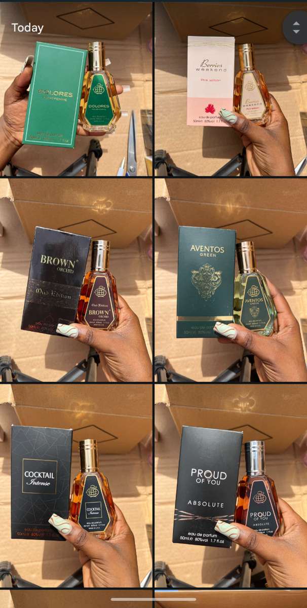 Perfumes from Fragrance world