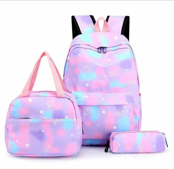 Ensemble de Sacs Écoliers Arc-en-ciel