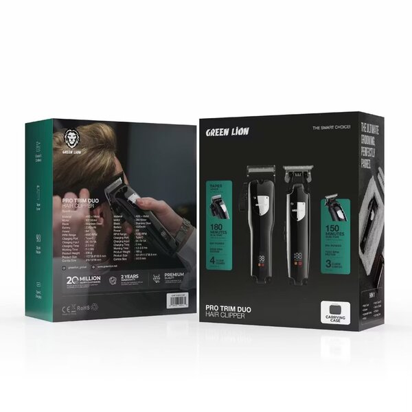 Green Lion Pro Trim Duo Clippers