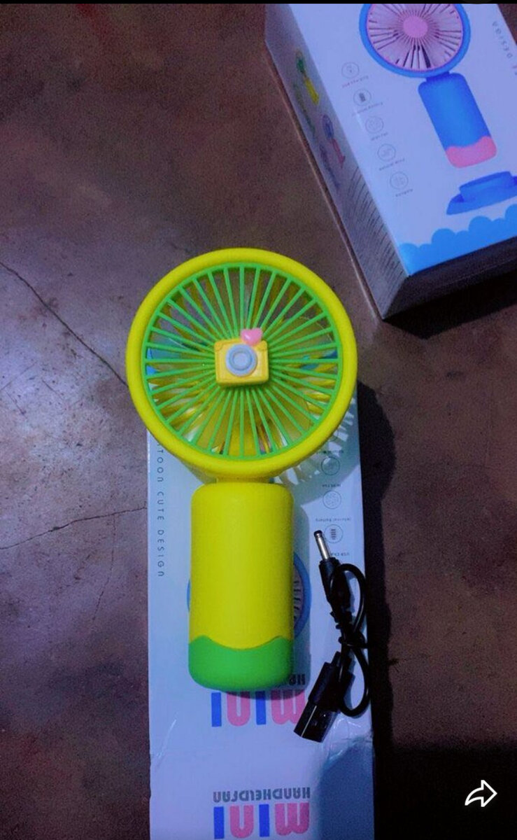 Mini ventilateur portable USB