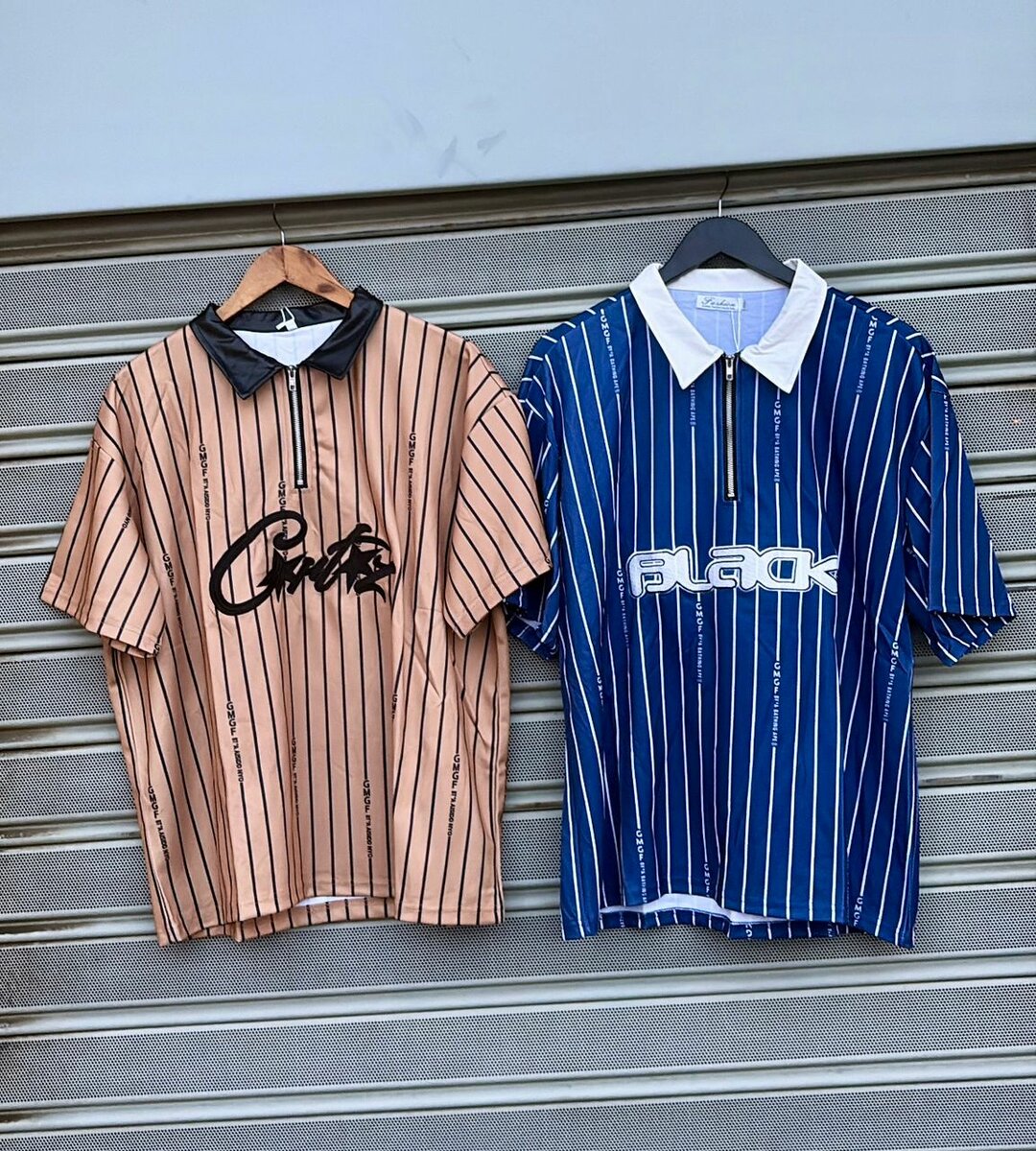 Polo rayé chic unisexe