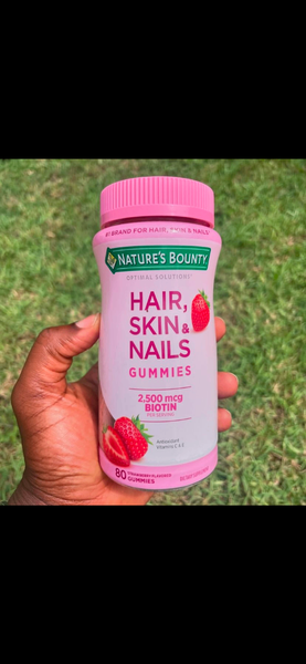 Natures Bounty Hair ,Nail and skin gummies