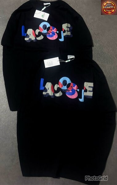 T-shirt Lacoste Noir Unisexe