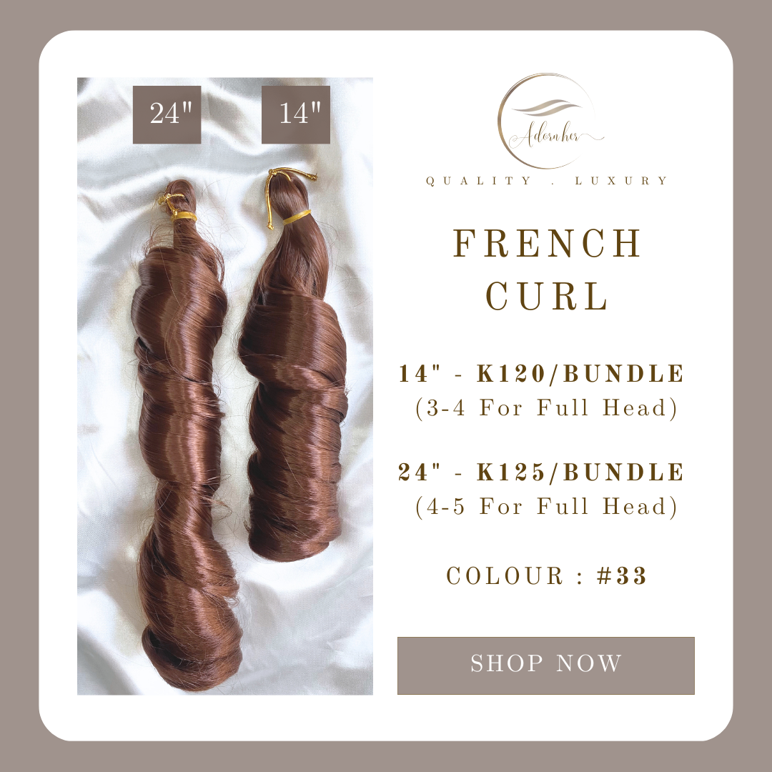 Colour #33 - 24inch French Curl