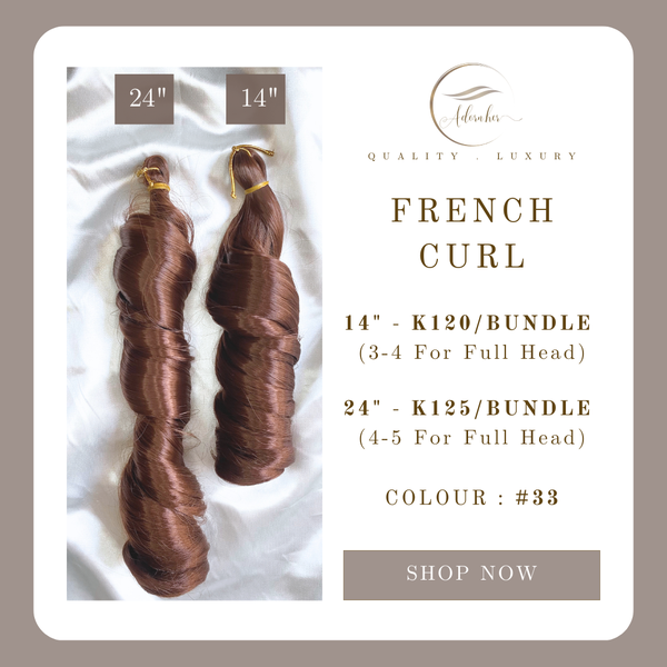 Colour #33 - 24inch French Curl