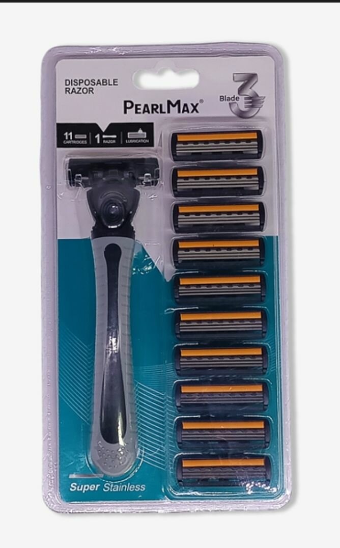 Rasoir jetable PearlMax 3 lames
