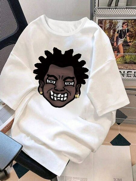 T-shirt homme avec motif graffiti