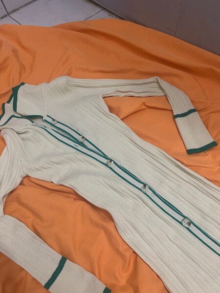 Robe longue boutonnée chic