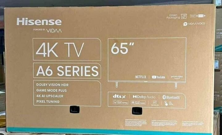 Hisense TV 65" 4K UHD