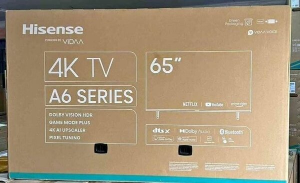 Hisense TV 65" 4K UHD