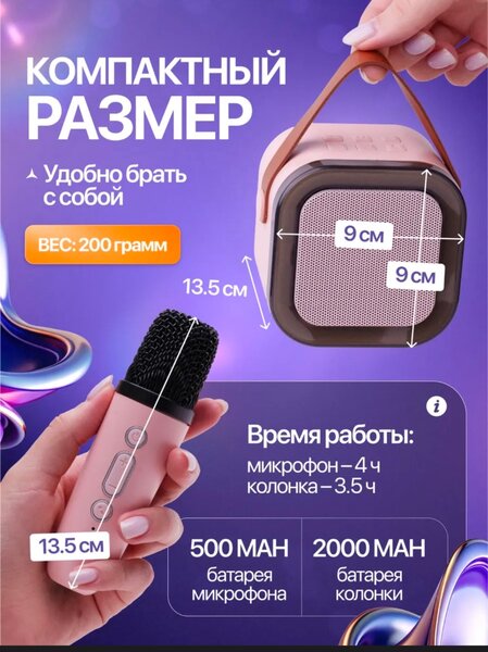 Музыкальная караоке-колонка Electrolux G600 |