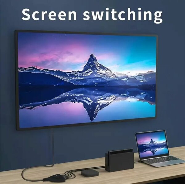 Switch HDMI 3 en 1 4K UHD
