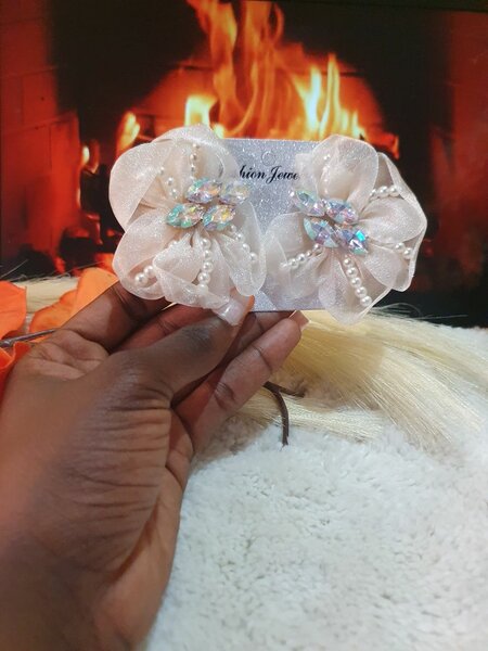 Boucles d'oreilles élégantes en perles