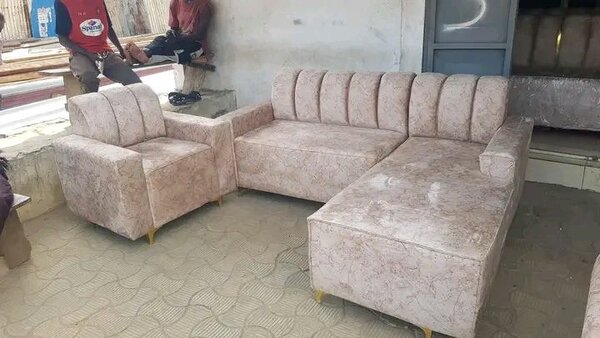 Ensemble canapé d'angle modulable