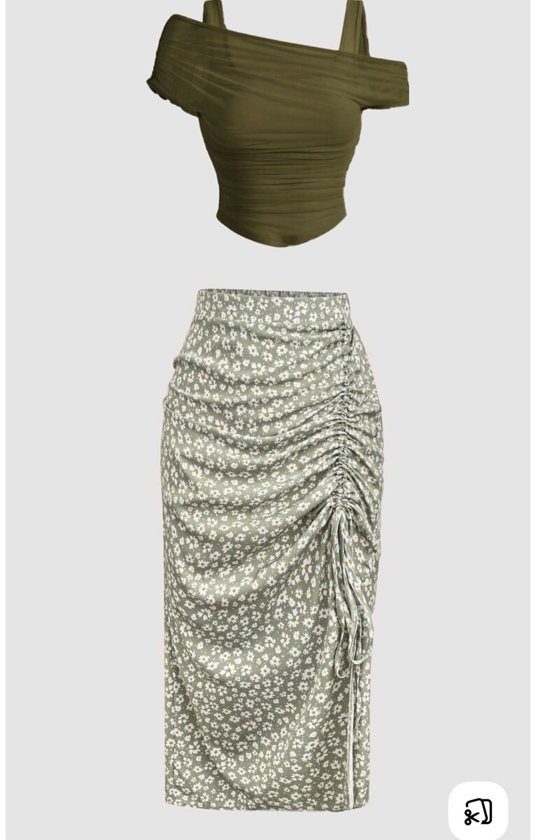 Jupes élégantes drapées