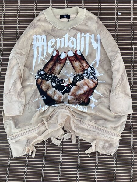 Sweatshirt "Mentality" décontracté