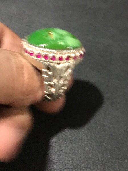 Ring chandi stone irani froza