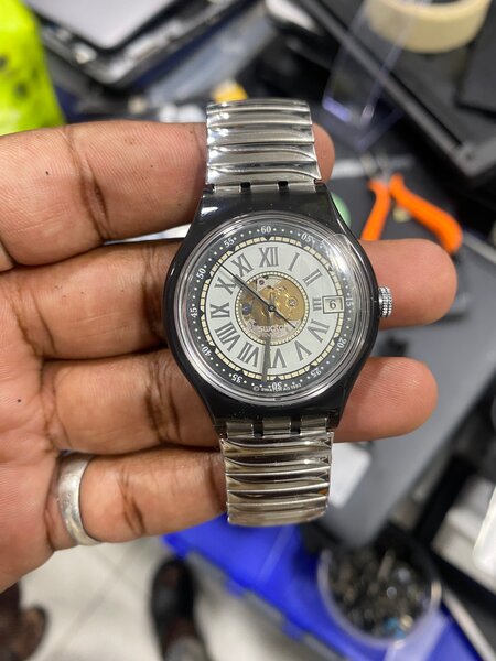 Montre mécanique élégante