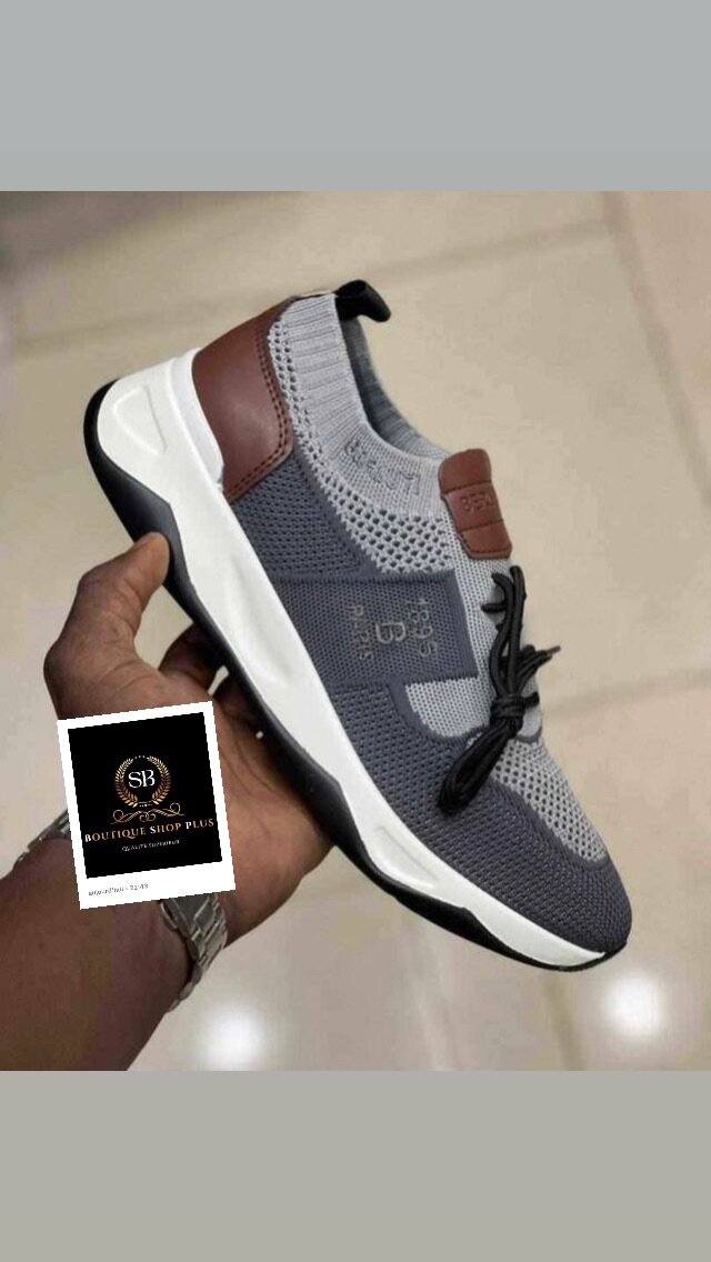 Basket BERLUTI origan semelle en gomme