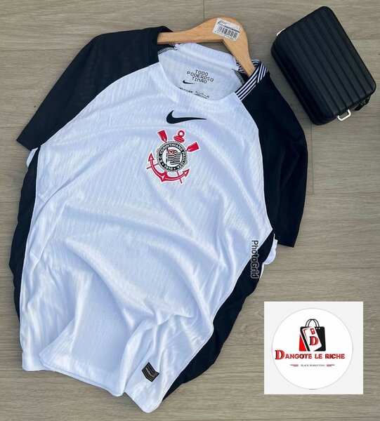 Maillot de football Nike blanc