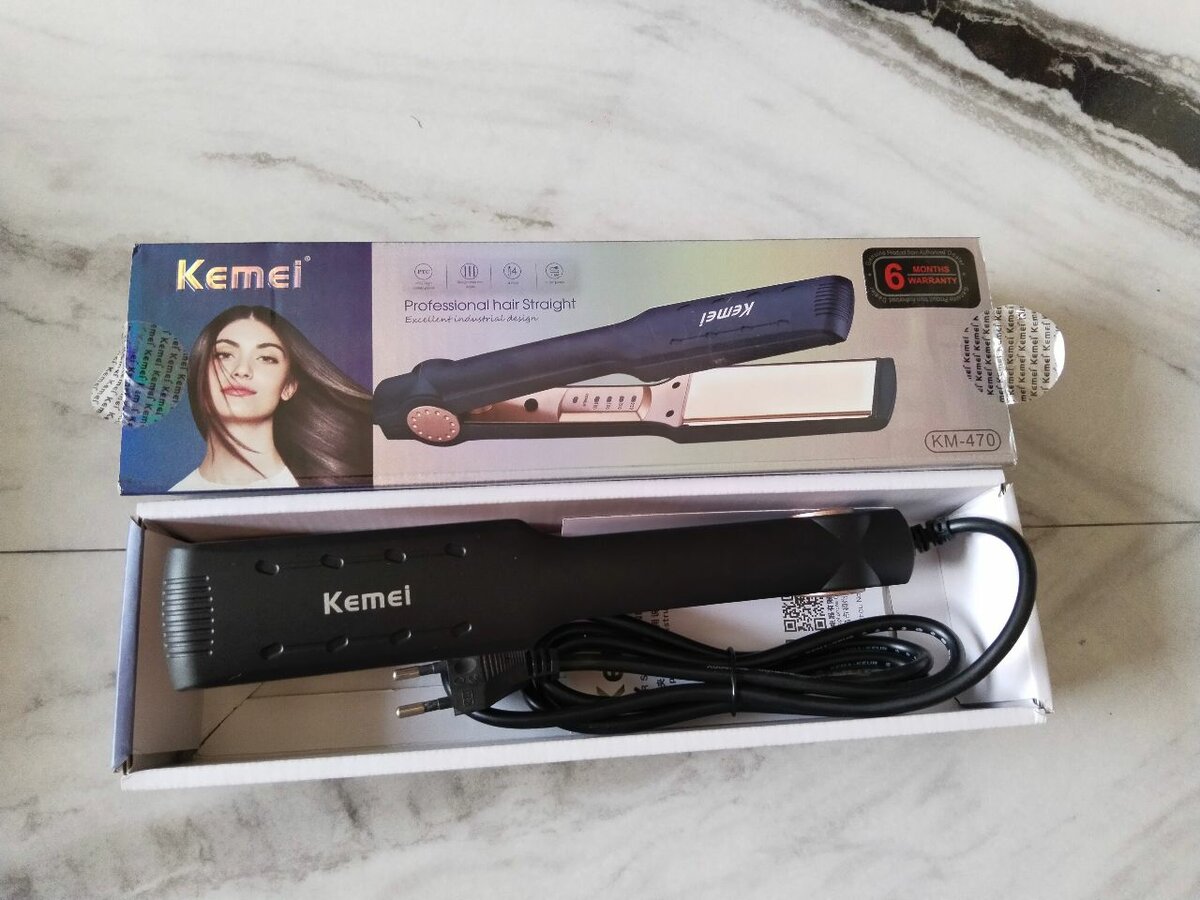 Kemei hair straightener