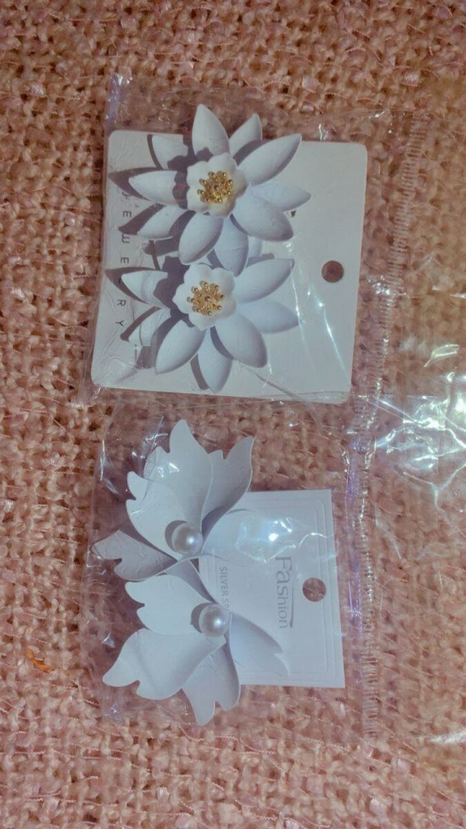 Boucles florales élégants