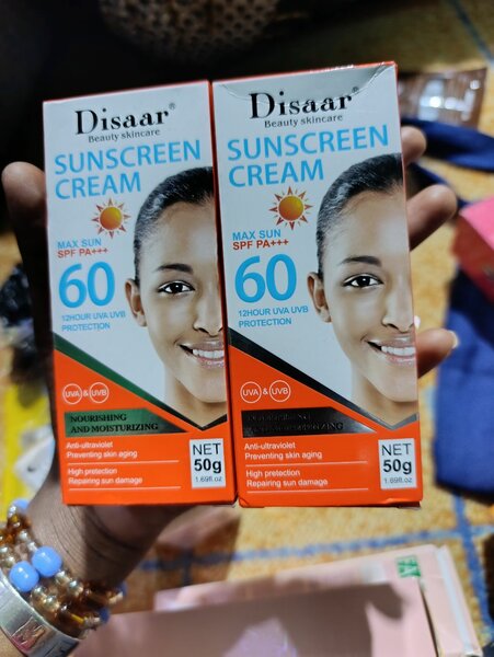 Crème Solaire SPF 60 Disaar